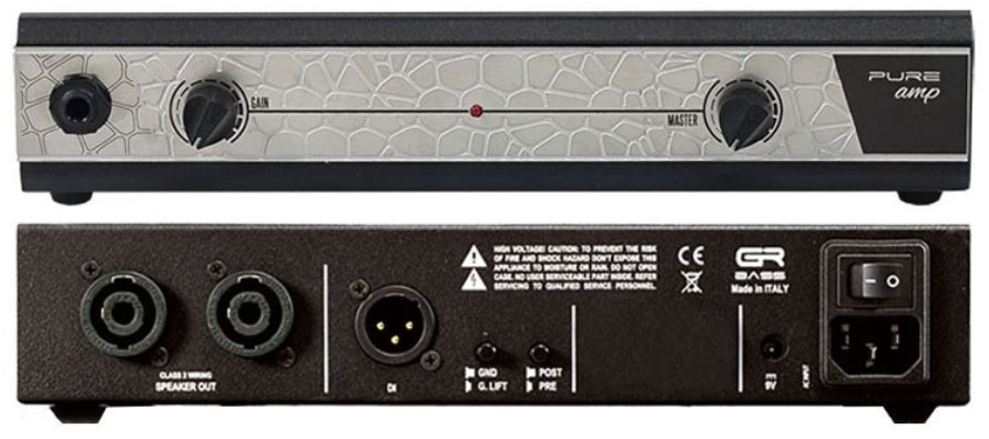 Gr Bass Pure Amp 350w Head - Bass amp head - Variation 1