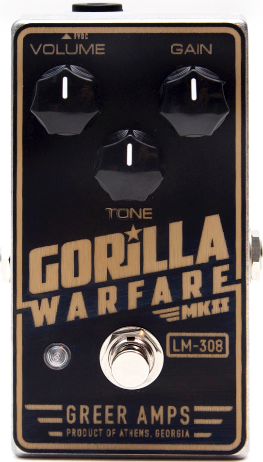 Greer Amps Gorilla Warfare Mkii Distortion - Overdrive, distortion & fuzz effect pedal - Main picture