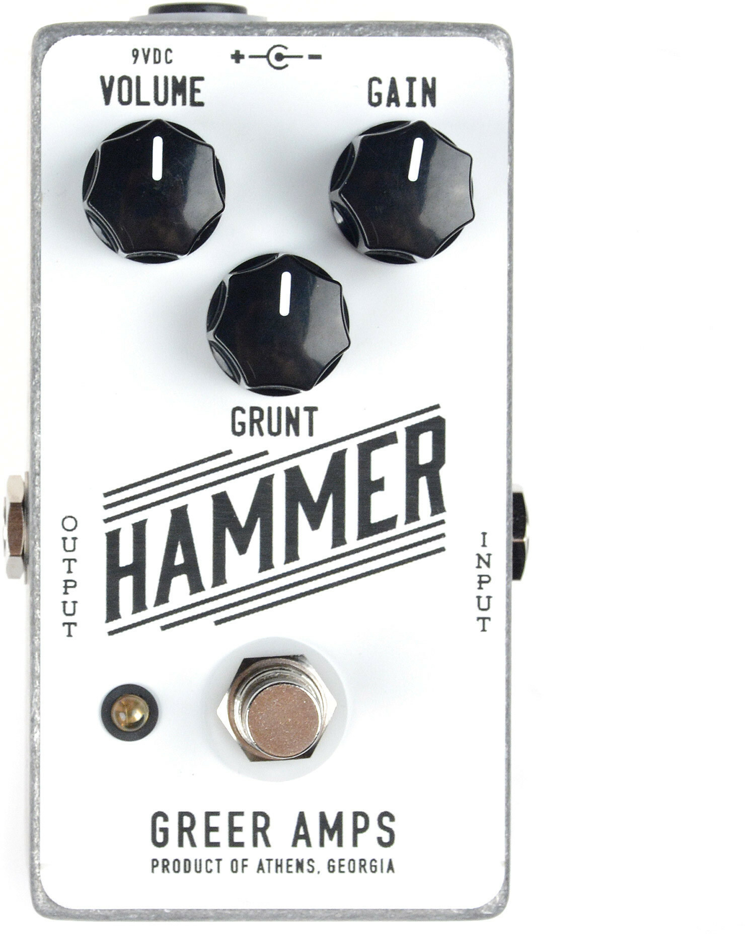 Greer Amps Hammer - Overdrive, distortion & fuzz effect pedal - Main picture
