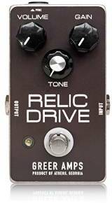Greer Amps Relic Drive - Overdrive, distortion & fuzz effect pedal - Main picture