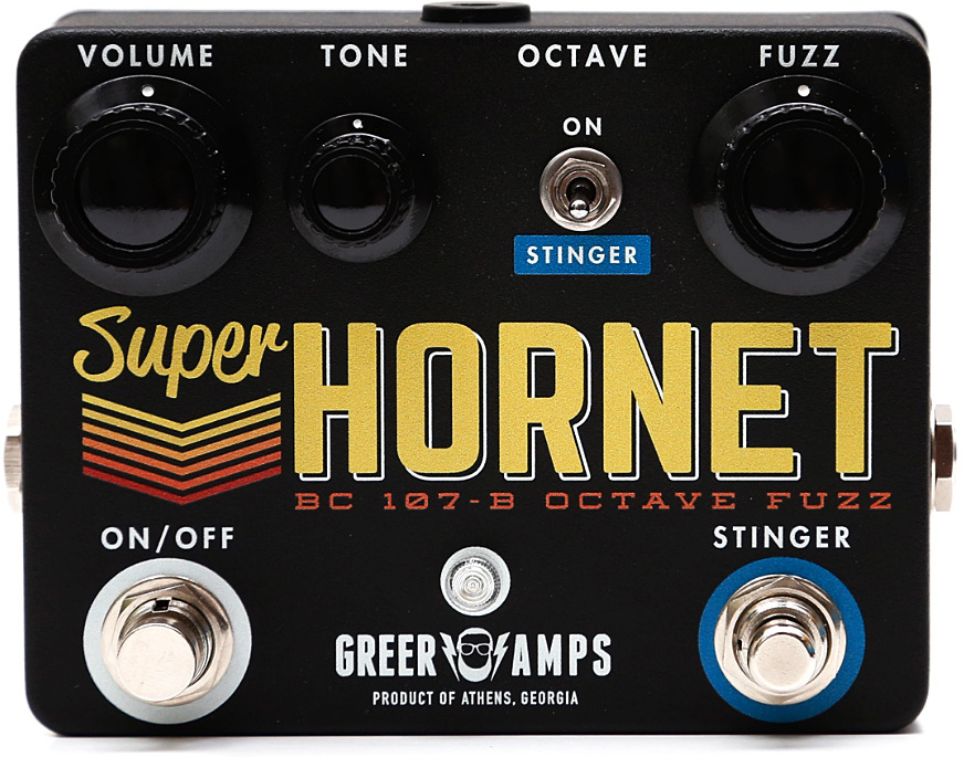 Greer Amps Super Hornet Bc-107b Octave Fuzz - Overdrive, distortion & fuzz effect pedal - Main picture