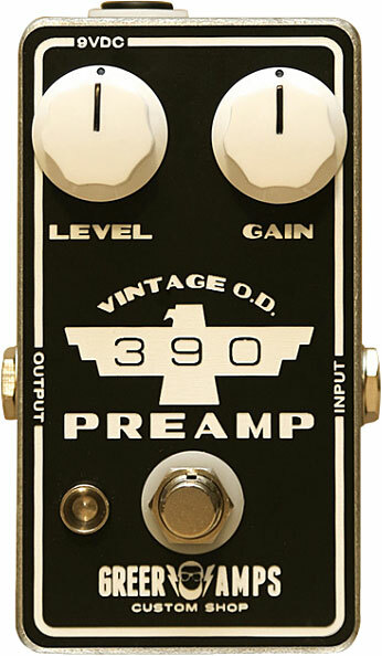 Greer Amps Vintage Od 390 Preamp - Overdrive, distortion & fuzz effect pedal - Main picture