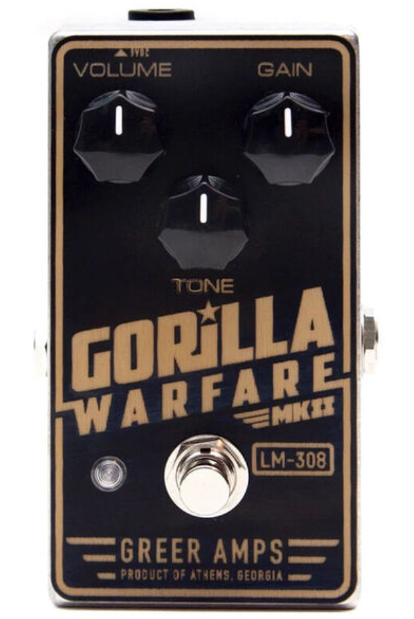 Greer Amps Gorilla Warfare Mkii Distortion - Overdrive, distortion & fuzz effect pedal - Variation 1