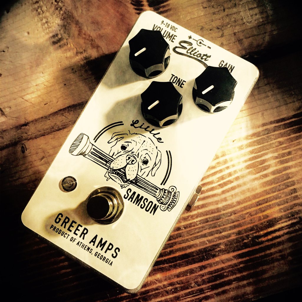 Greer amps Little Samson Distorsion Overdrive, distortion & fuzz effect pedal