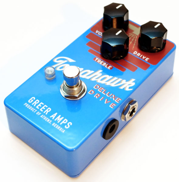 Greer Amps Tomahawk Deluxe Drive - Reverb, delay & echo effect pedal - Variation 1