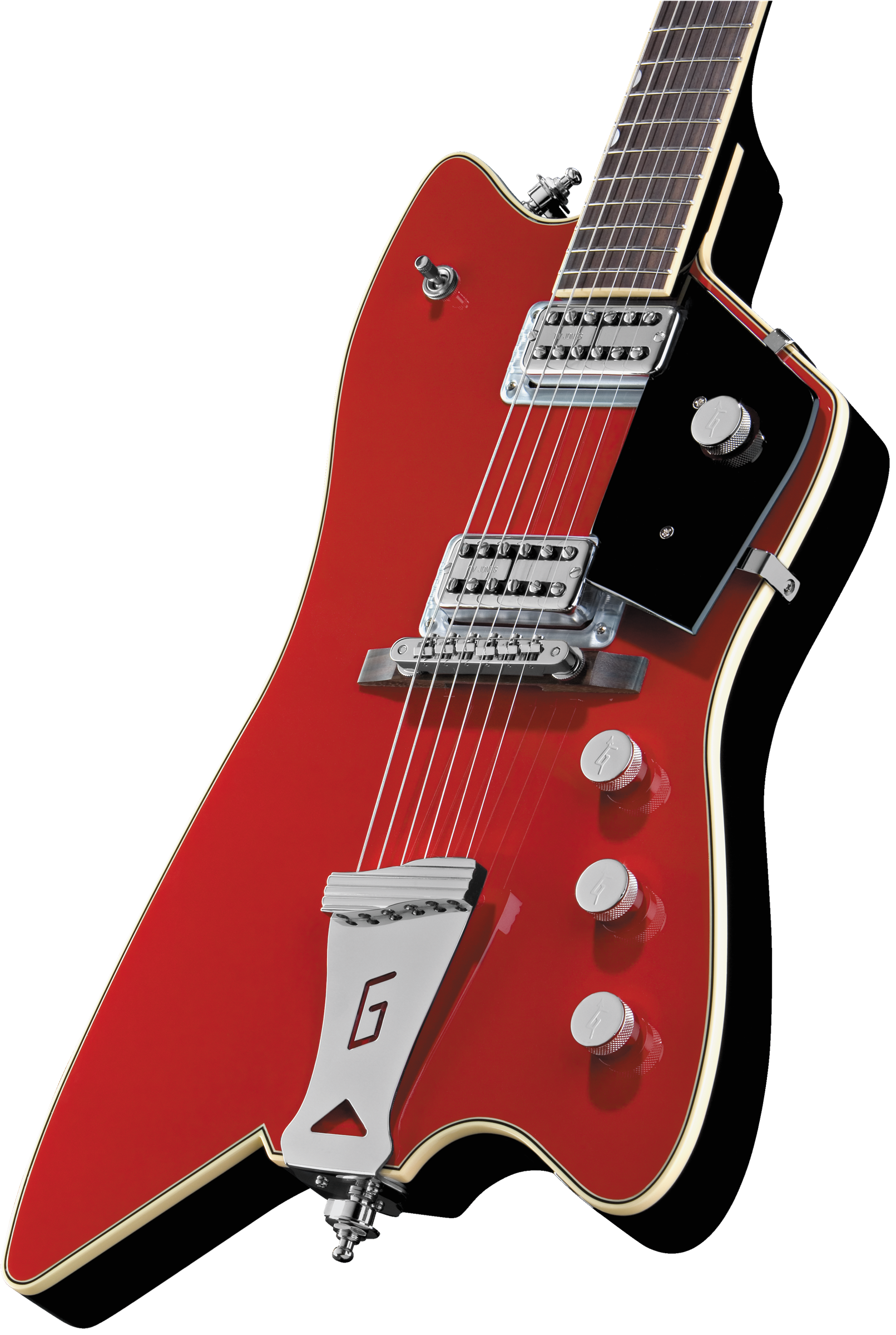 Gretsch G6199 Billy-bo - Firebird Red - Retro rock electric guitar - Variation 1