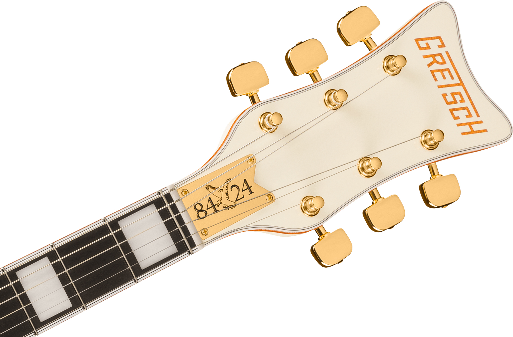 Gretsch Billy Duffy Falcon G8424tg Bigsby Jap Ltd Signature 2h Trem Eb - Vintage White - Semi-hollow electric guitar - Variation 3