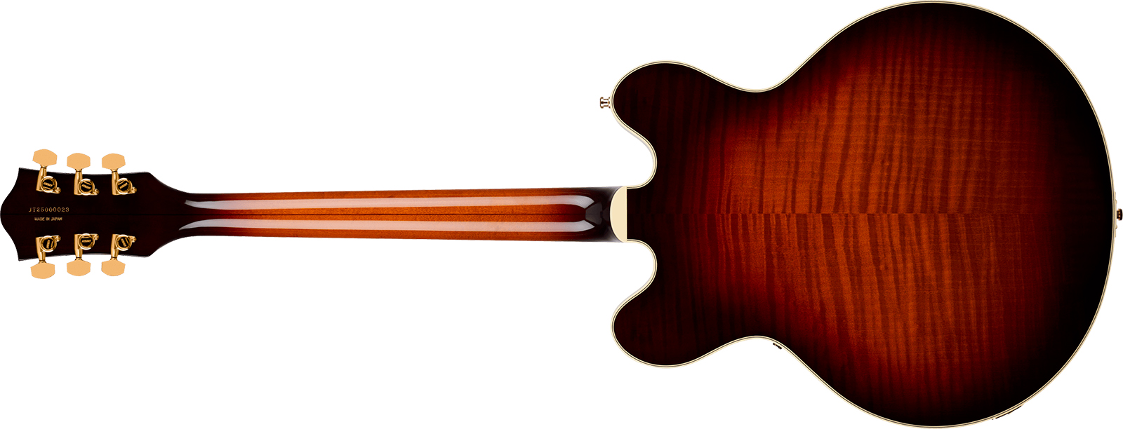 Gretsch Broadkaster Lx Center Block Dc Bigsby Gh Pro. Jap 2h Trem Eb - Havana Burst - Semi-hollow electric guitar - Variation 1