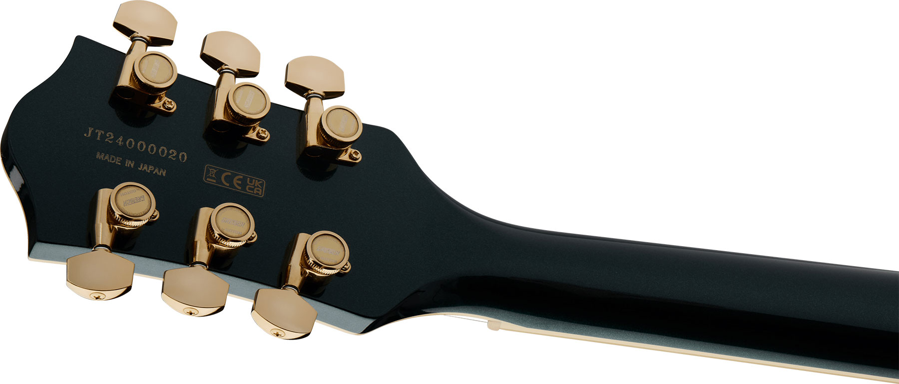 Gretsch Broadkaster Lx Center Block Dc Bigsby Gh Pro. Jap 2h Trem Eb - Cadillac Green - Semi-hollow electric guitar - Variation 3