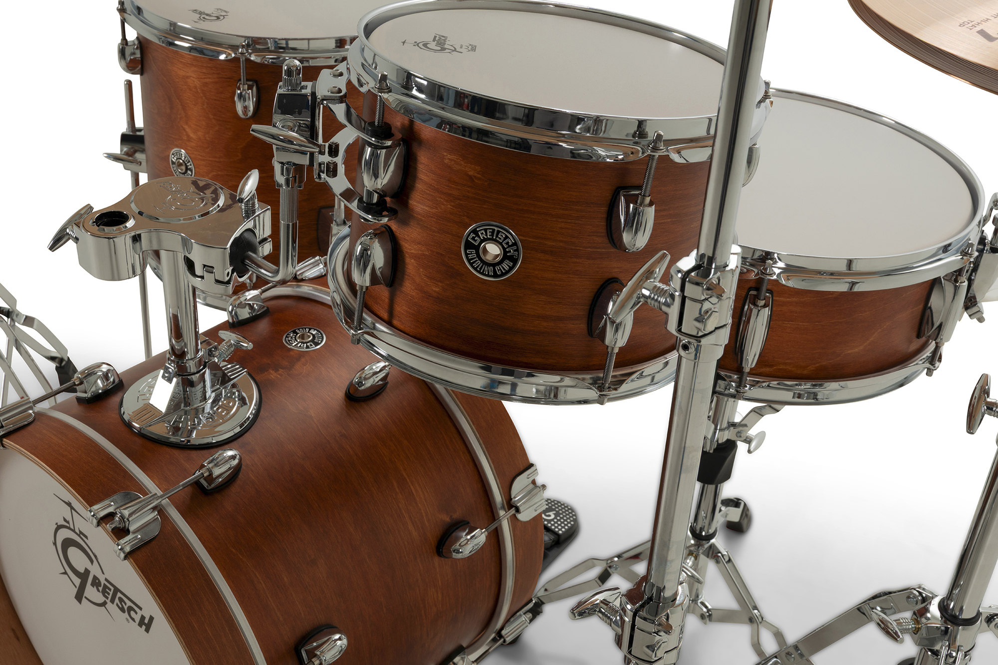 Gretsch Catalina Club - 4 FÛts - Satin Walnut Glaze - Studio drum kit - Variation 5