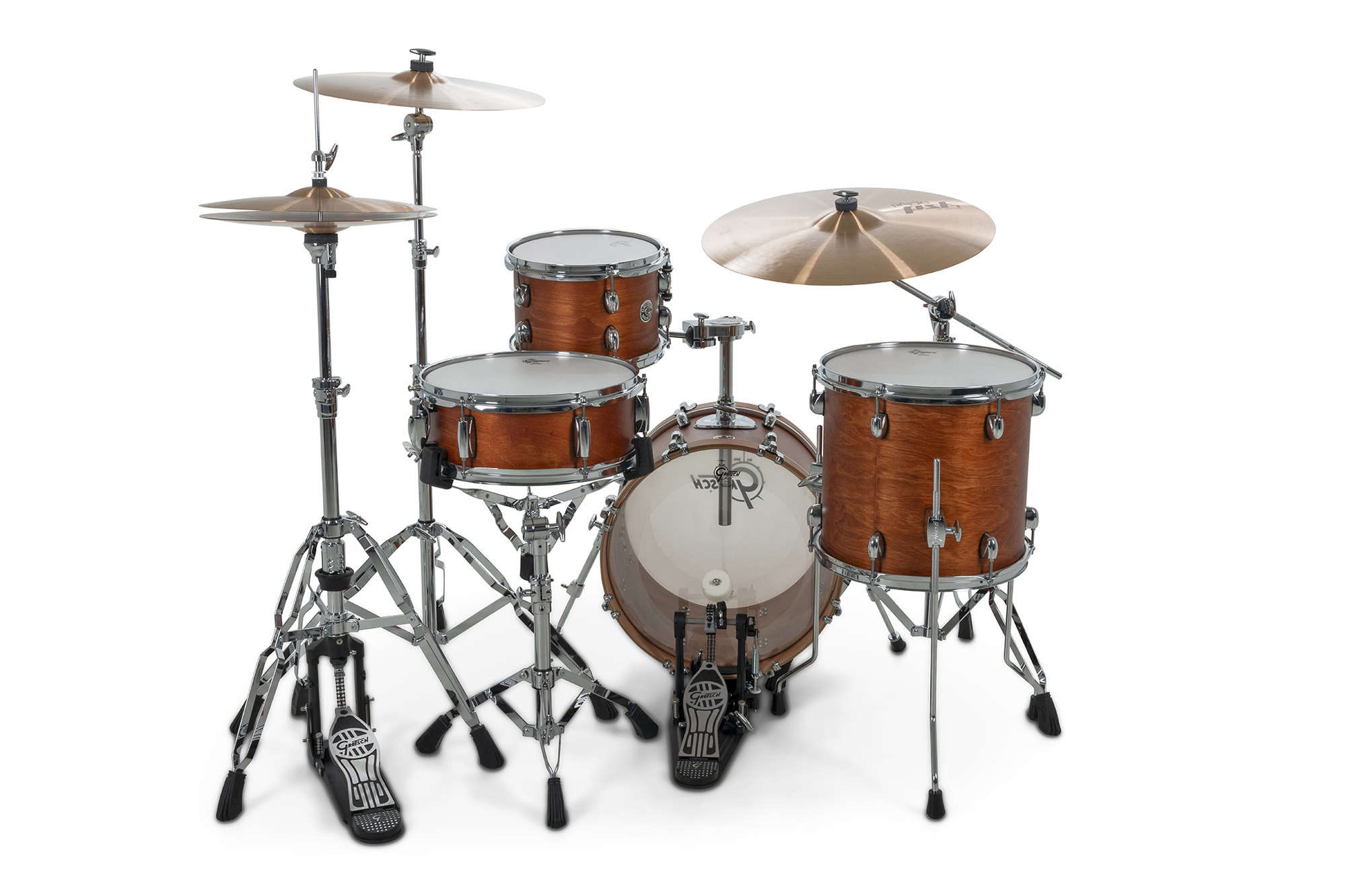 Gretsch Catalina Club - 4 FÛts - Satin Walnut Glaze - Studio drum kit - Variation 7