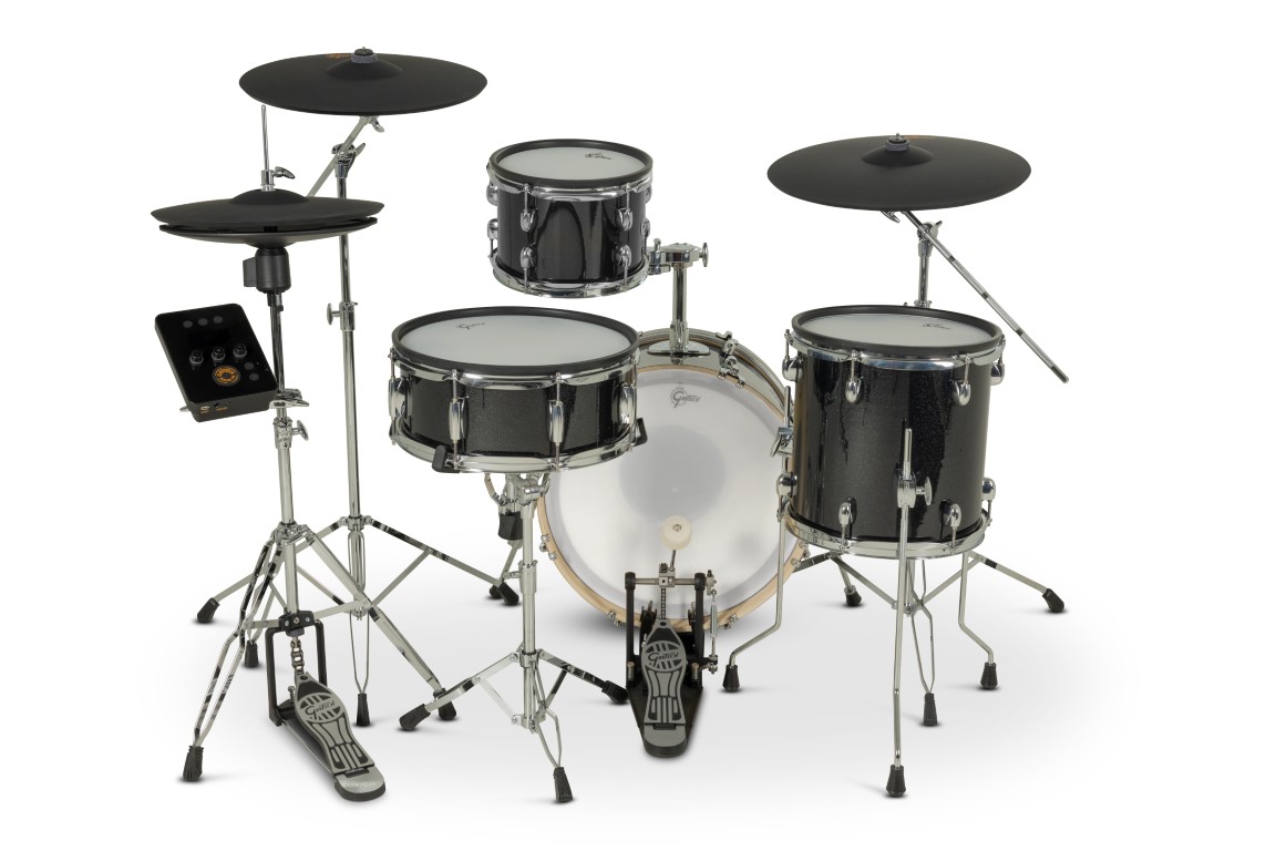 Gretsch Catalina Evo 4 Pc Kit Black Sparkle - Electronic drum kit & set - Variation 3