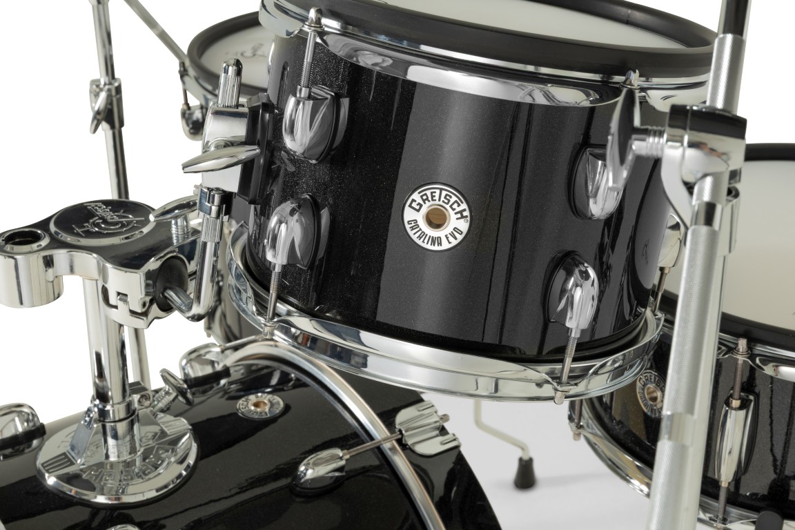 Gretsch Catalina Evo 4 Pc Kit Black Sparkle - Electronic drum kit & set - Variation 5