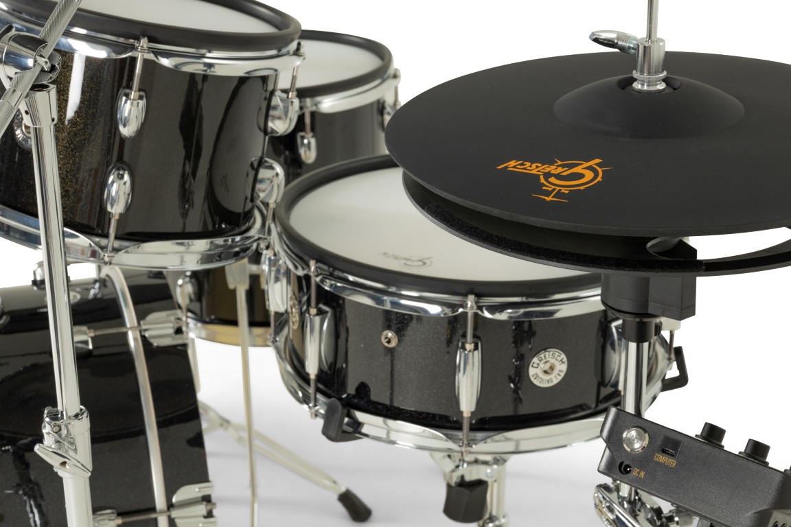 Gretsch Catalina Evo 4 Pc Kit Black Sparkle - Electronic drum kit & set - Variation 6