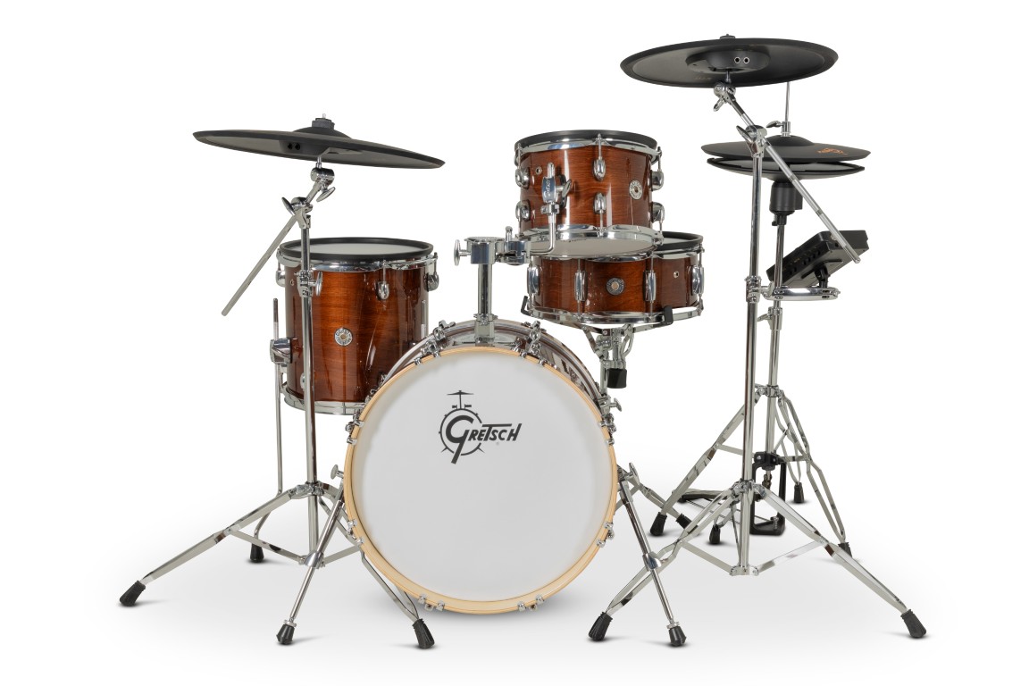 Gretsch Catalina Evo 4 Pc Kit Walnut Glaze - Electronic drum kit & set - Variation 4