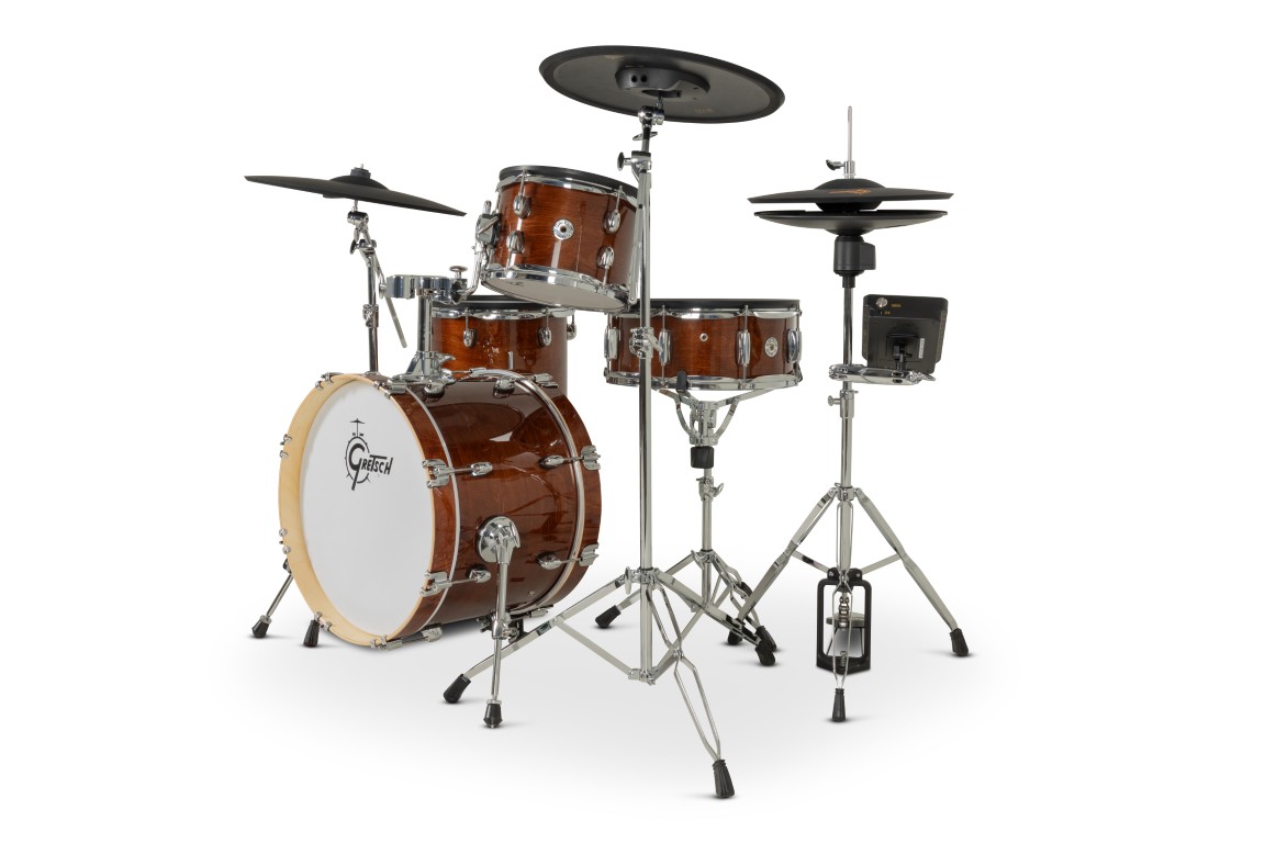 Gretsch Catalina Evo 4 Pc Kit Walnut Glaze - Electronic drum kit & set - Variation 5