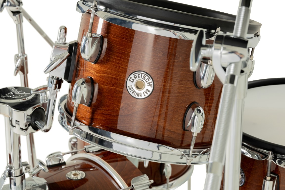 Gretsch Catalina Evo 4 Pc Kit Walnut Glaze - Electronic drum kit & set - Variation 7
