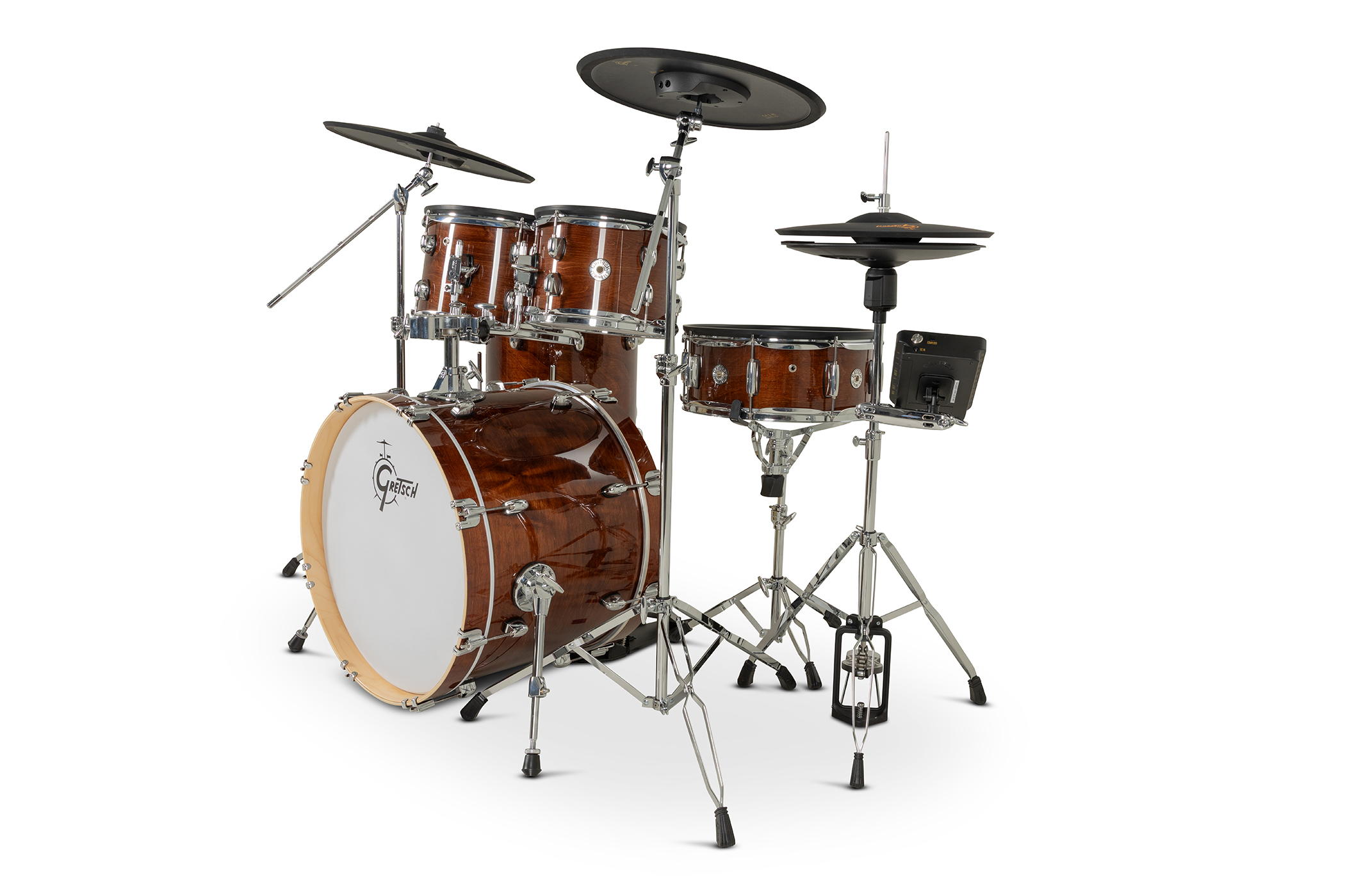 Gretsch Catalina Evo 5 Pc Kit Walnut Glaze - Electronic drum kit & set - Variation 2
