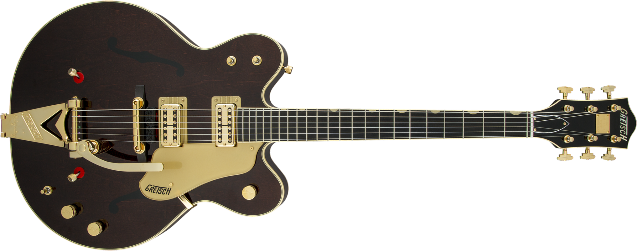 Gretsch Chet Atkins G6122t-62 1962 Country Gentleman Hollow Bigsby Vint.select Ed. Pro Jap 2h Trem Rw - Walnut Stain - Hollow-body electric guitar - M