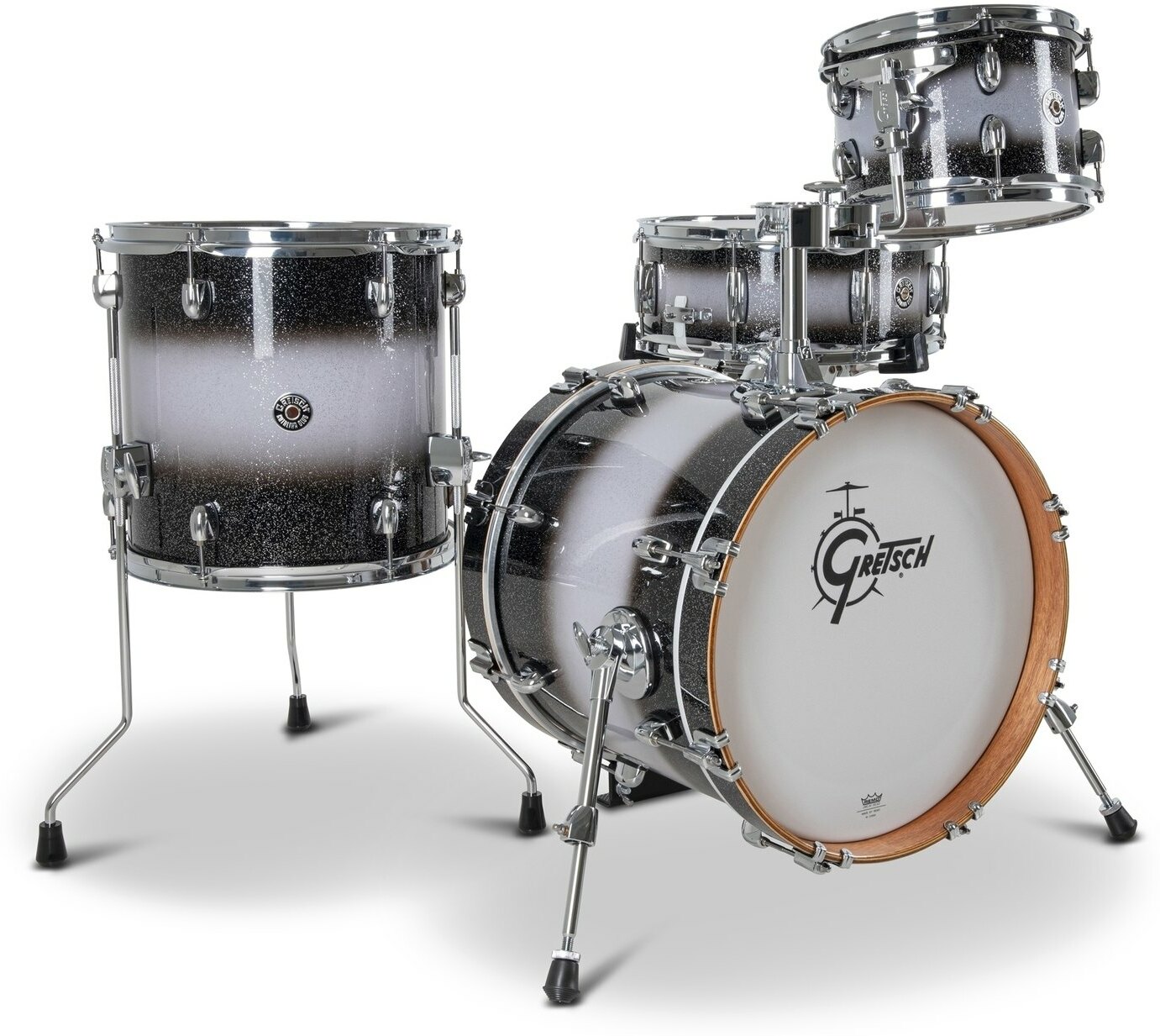 Gretsch Ct1-sk264 Catalina Club Street 4 Futs Jazz 16 - Rhodoid - Jazz drum kit - Main picture