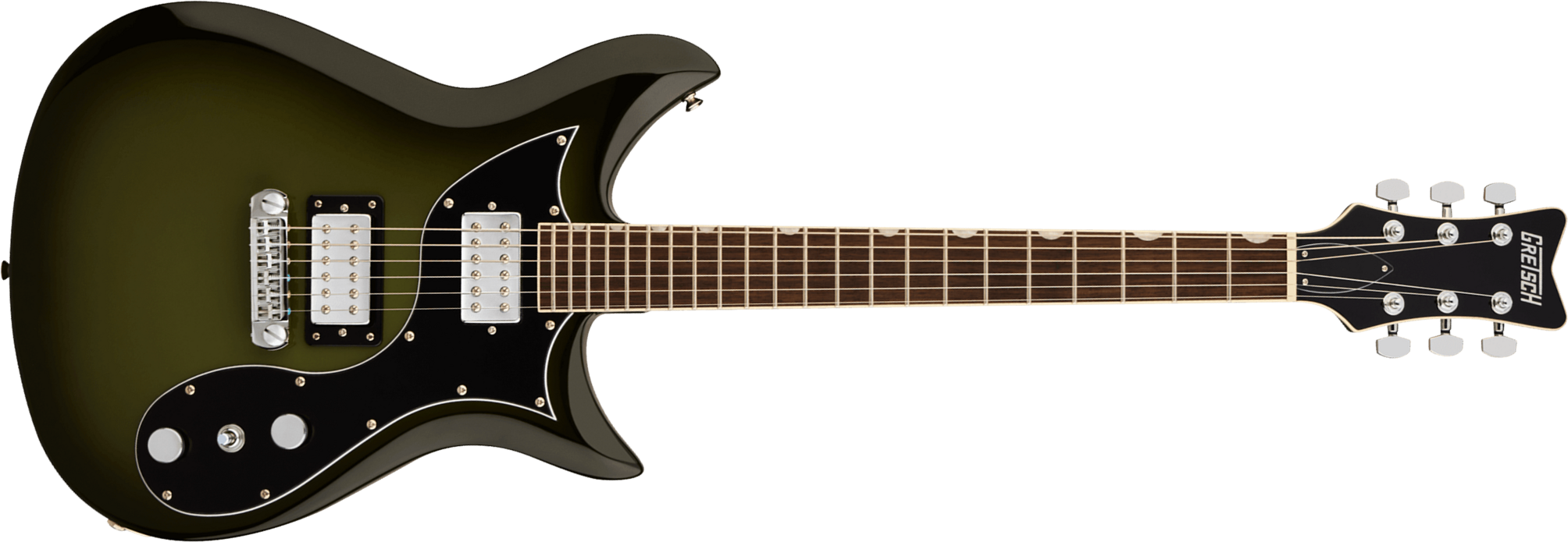 Gretsch Cvt Dc Wraparound Electromatic 2h Ht Lau - Wychwood - Double cut electric guitar - Main picture