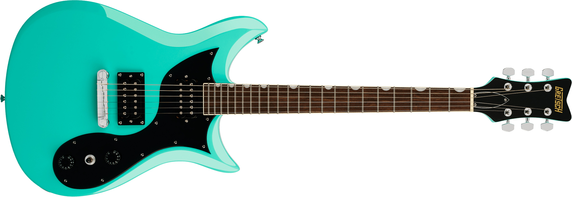 Gretsch Cvtstreamliner 2h Ht Lau - Sea Foam Green - Double cut electric guitar - Main picture