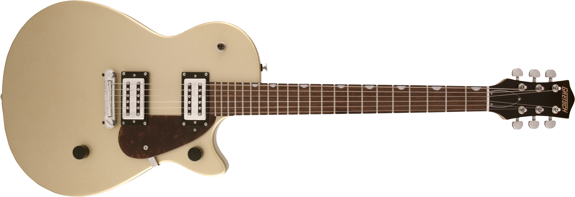 Gretsch G2210 Streamliner Junior Jet Club Hh Ht Lau - Gold Dust - Single cut electric guitar - Main picture