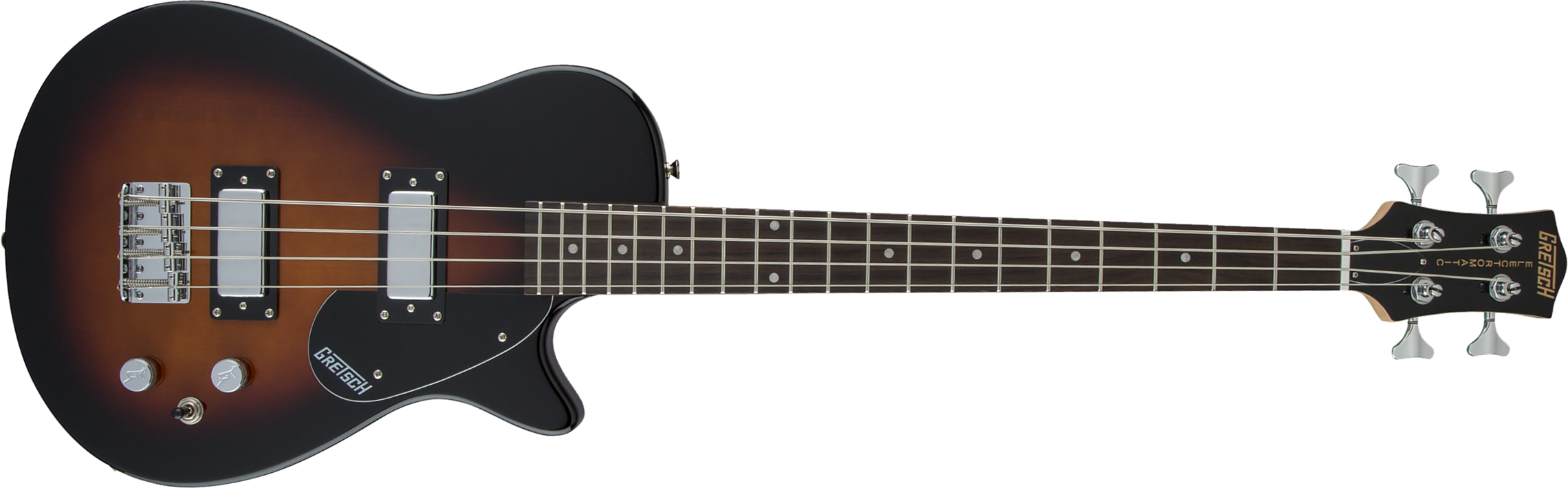 Gretsch G2220 Electromatic Junior Jet Bass Ii Short-scale 2019 Hh Wal - Tobacco Sunburst - Electric bass for kids - Main picture