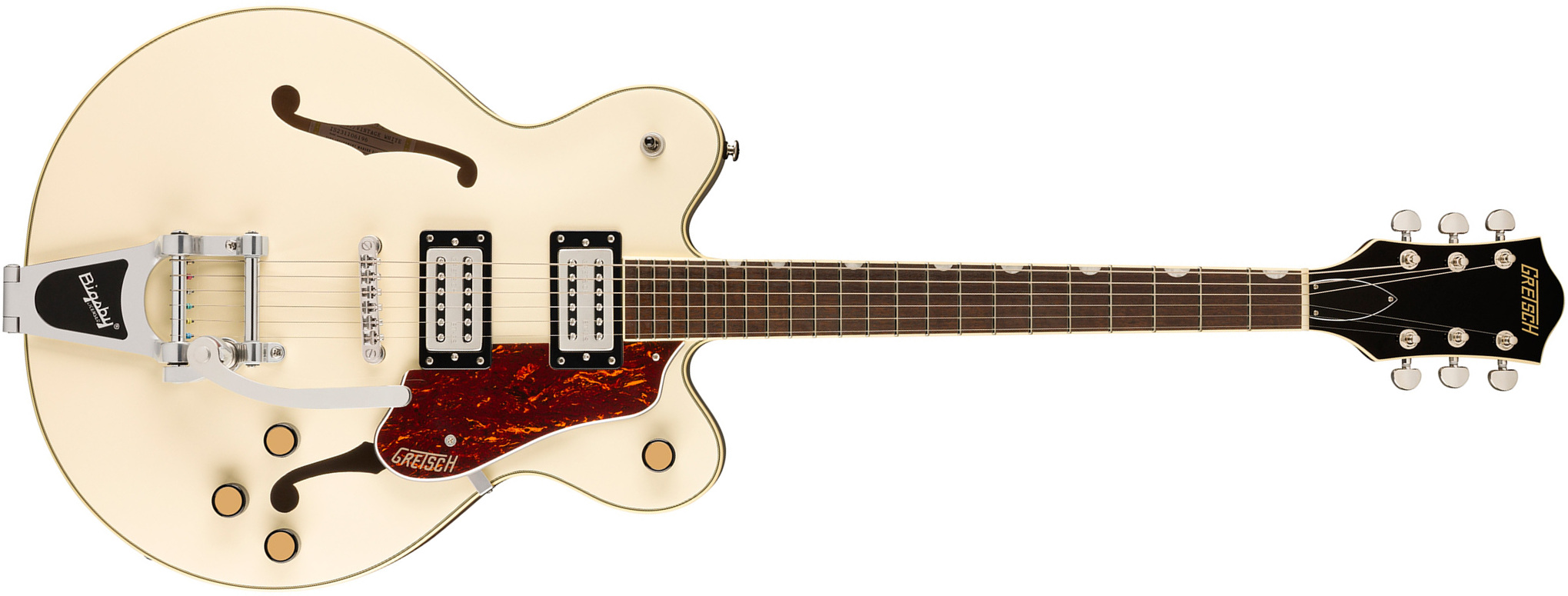 Gretsch G2622t Streamliner Center Block Dc Bigsby 2h Trem Lau - Semi-hollow electric guitar - Main picture