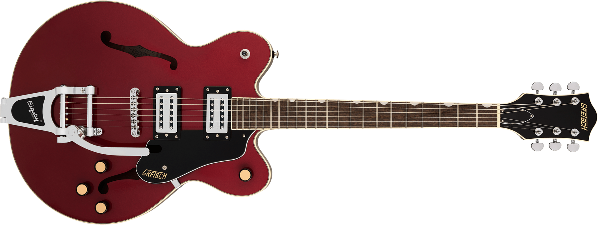 Gretsch G2622tg Center Block Dc Bigsby Streamliner 2h Trem Lau - Brandywine - Semi-hollow electric guitar - Main picture