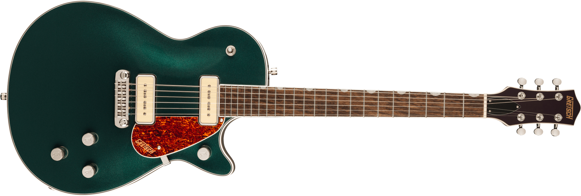 Gretsch G5210-p90 Jet Two 90 Singlecut Wraparound Electromatic 2s Ht  Lau - Cadillac Green - Single cut electric guitar - Main picture