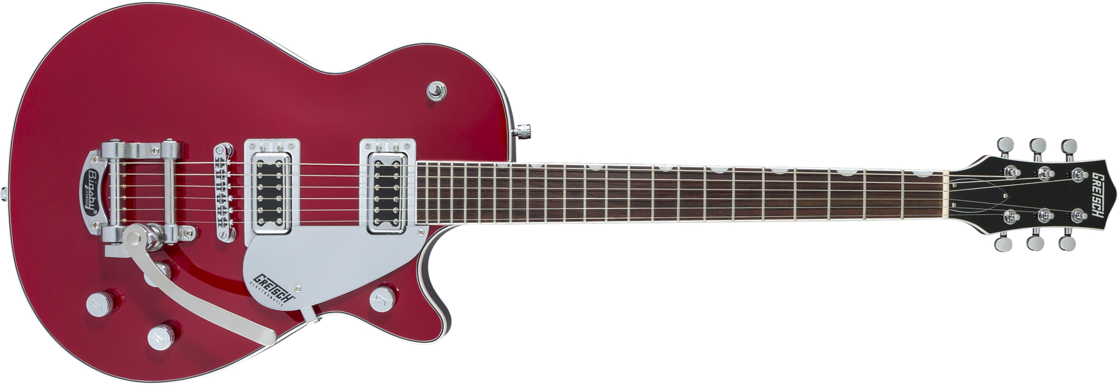 Gretsch G5230t Electromatic Jet Ft Single-cut Bigsby Hh Trem Wal - Firebird Red - Single cut electric guitar - Main picture