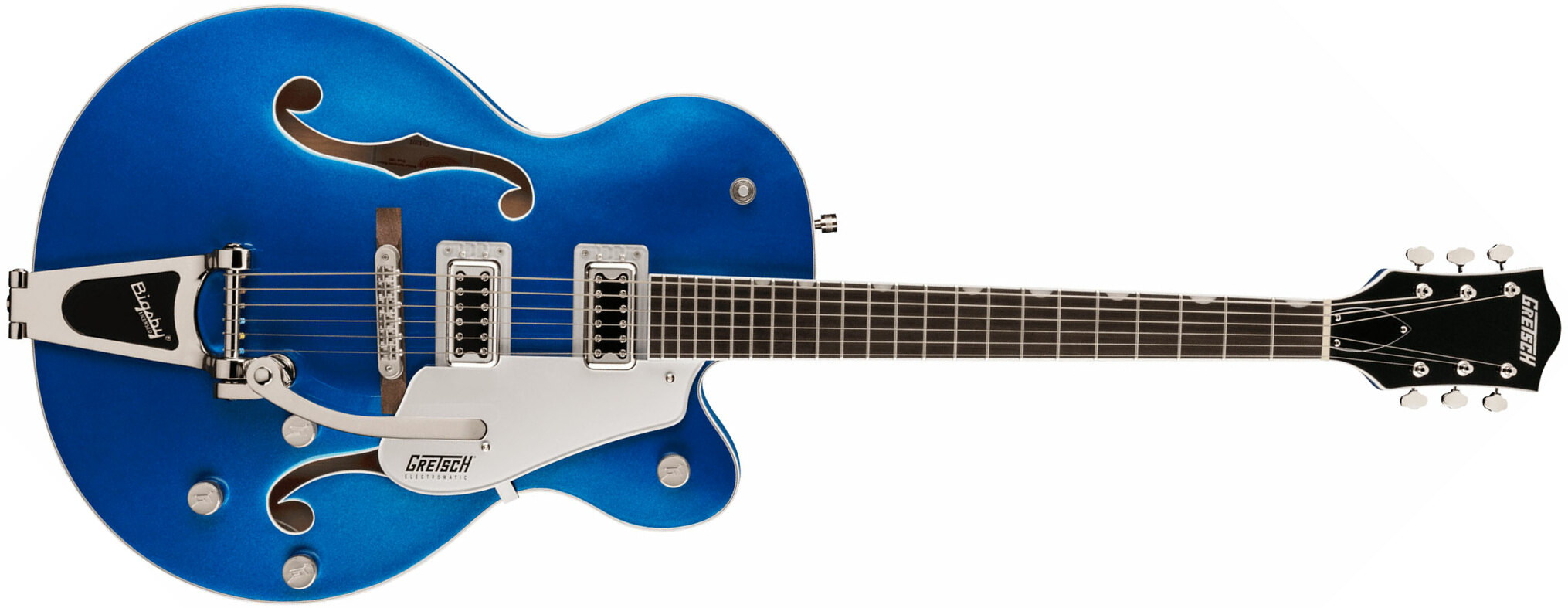 Gretsch G5420t Classic Electromatic Hollow Body Hh Trem Bigsby Lau - Azure Metallic - Semi-hollow electric guitar - Main picture