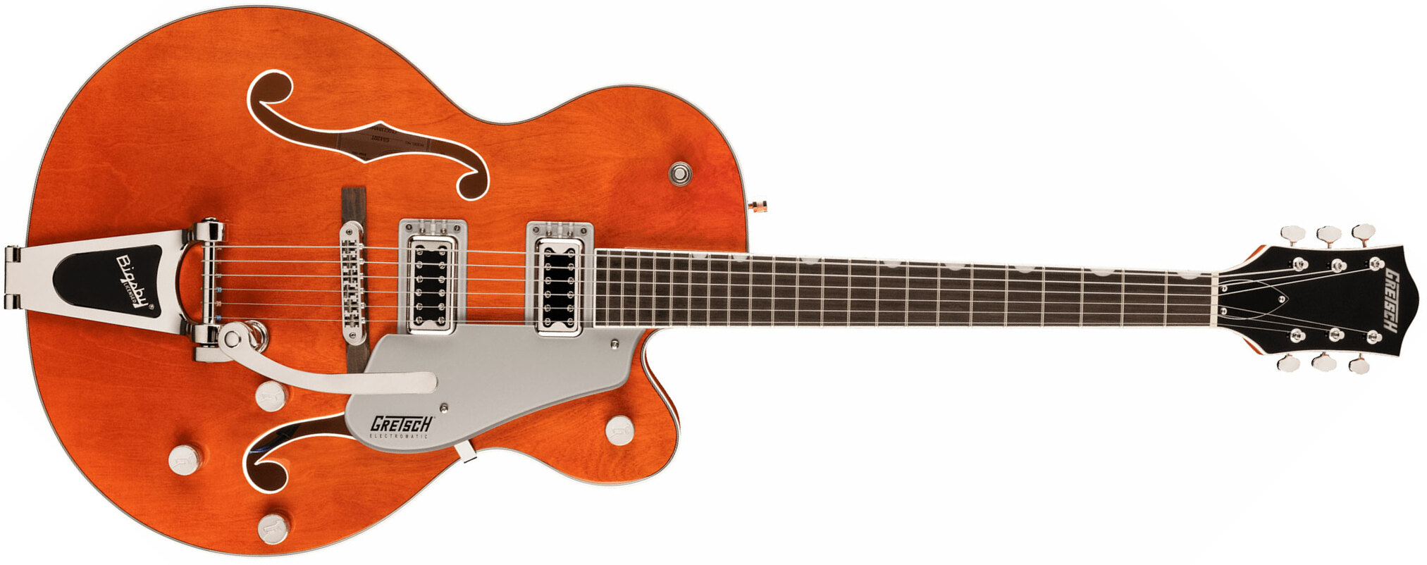 Gretsch G5420t Classic Electromatic Hollow Body Hh Trem Bigsby Lau - Orange Stain - Semi-hollow electric guitar - Main picture