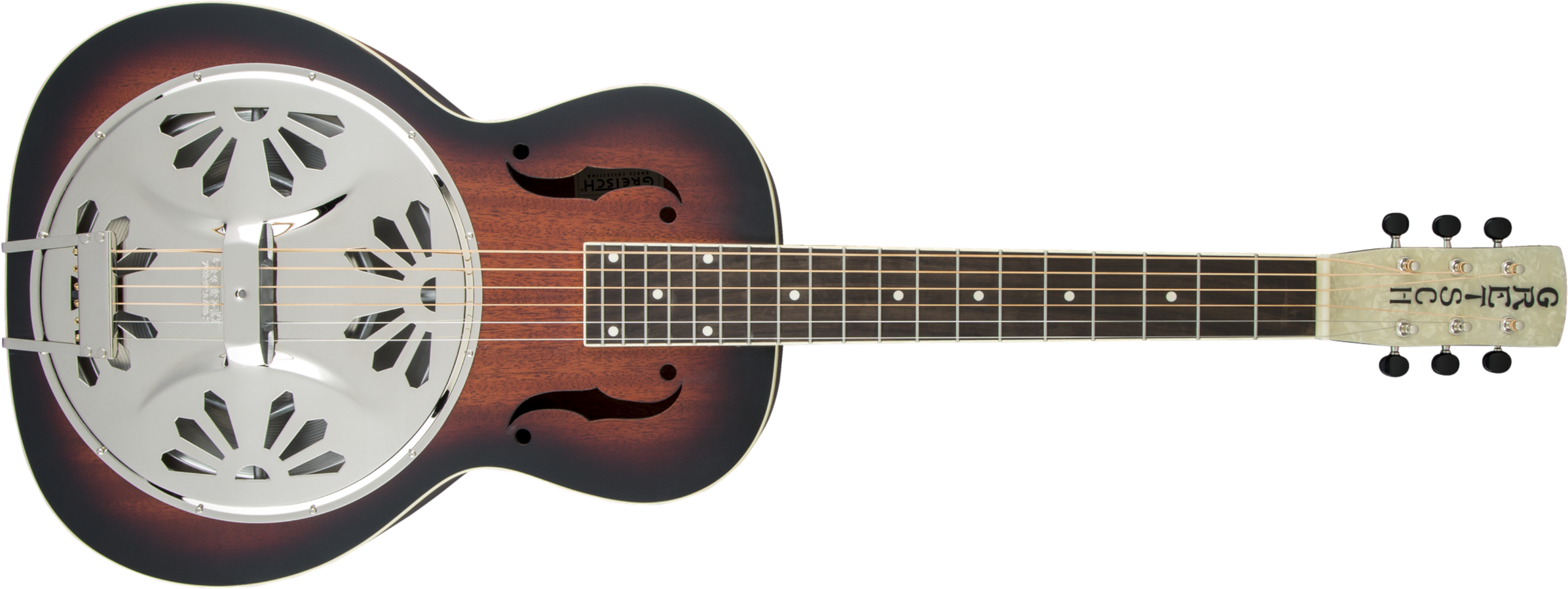 Gretsch G9230 Bobtail Square Neck Ae Acoustic Electric 2 Color Sunburst - Dobro resonator - Main picture
