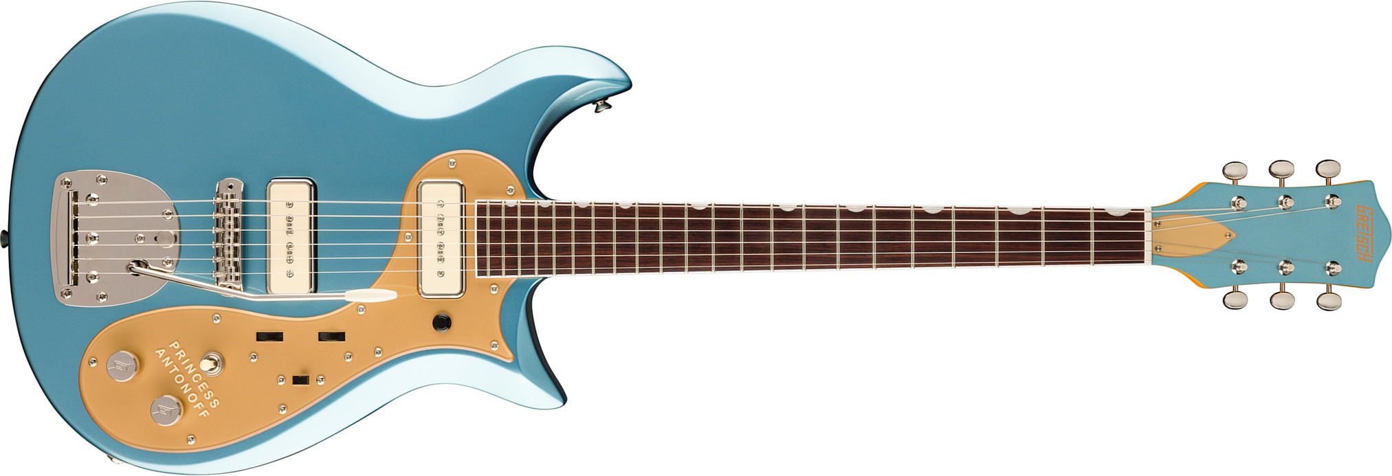 Gretsch Jack Antonoff Cvt Princess Electromatic Ltd Signature 2s Trem Rw - Mako - Double cut electric guitar - Main picture
