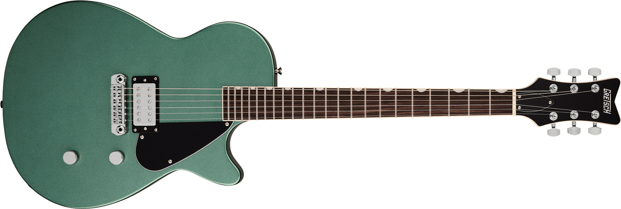 Gretsch Jet Club 1-pickup Electromatic 1h Ht Rw - Steel Olive - Single cut electric guitar - Main picture