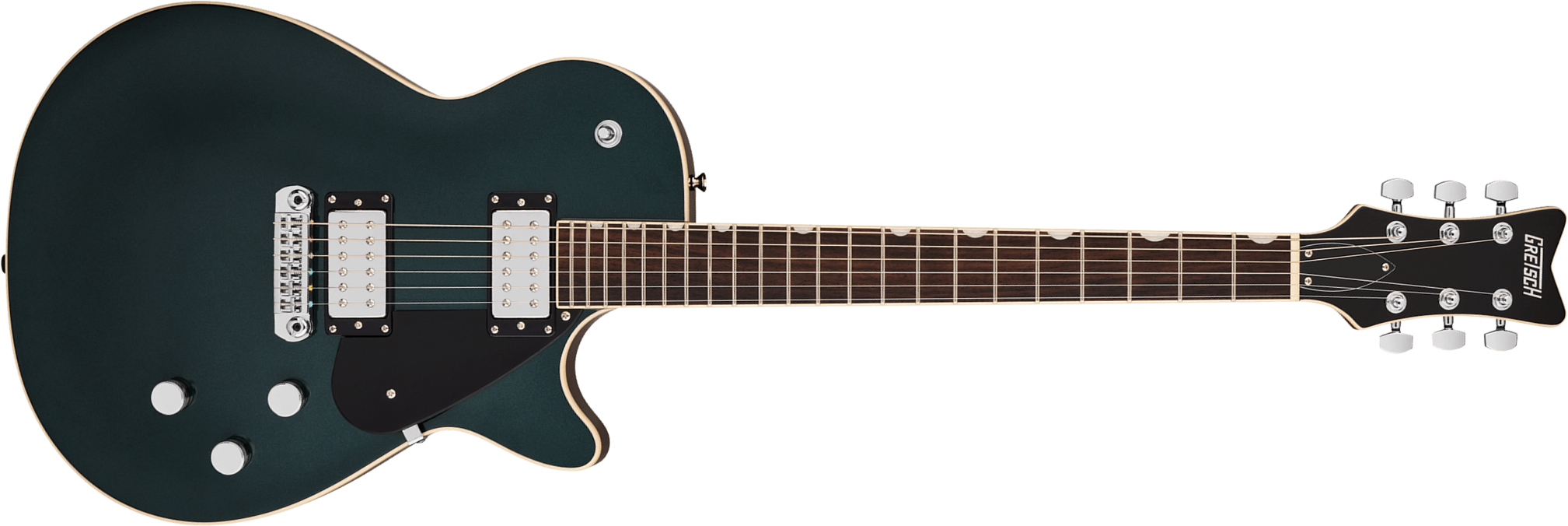 Gretsch Jet Electromatic 2h Ht Rw - Cadillac Green - Single cut electric guitar - Main picture