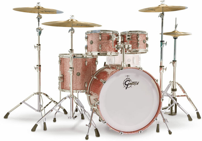Gretsch Renown Rn2-e8246 Maple 2016 - 4 FÛts - Copper Sparkle - Jazz drum kit - Main picture