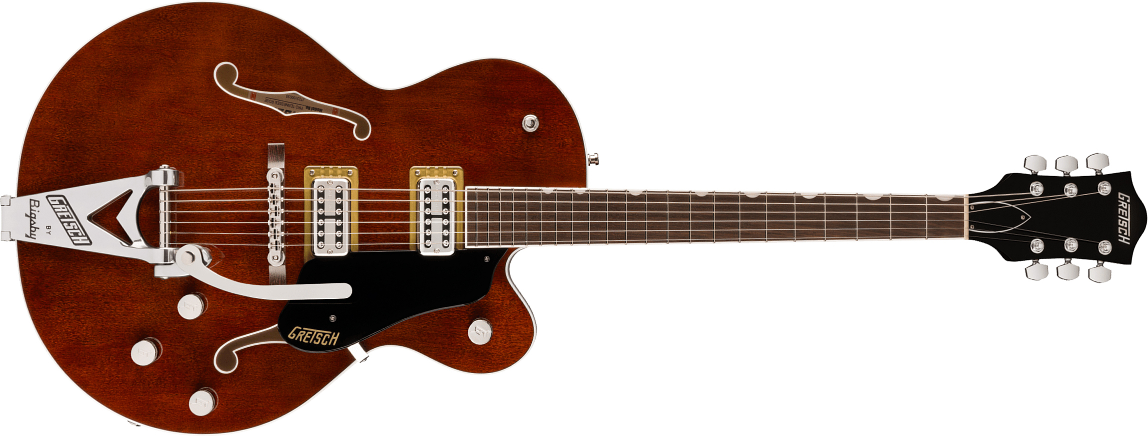 Gretsch Tennessean Hollow Body Bigsby Pro Jap 2h Trem Rw - Walnut Stain - Semi-hollow electric guitar - Main picture