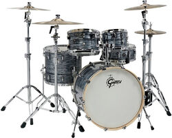Strage drum-kit Gretsch Renown Maple Stage 22 - 4 shells - Silver oyster pearl