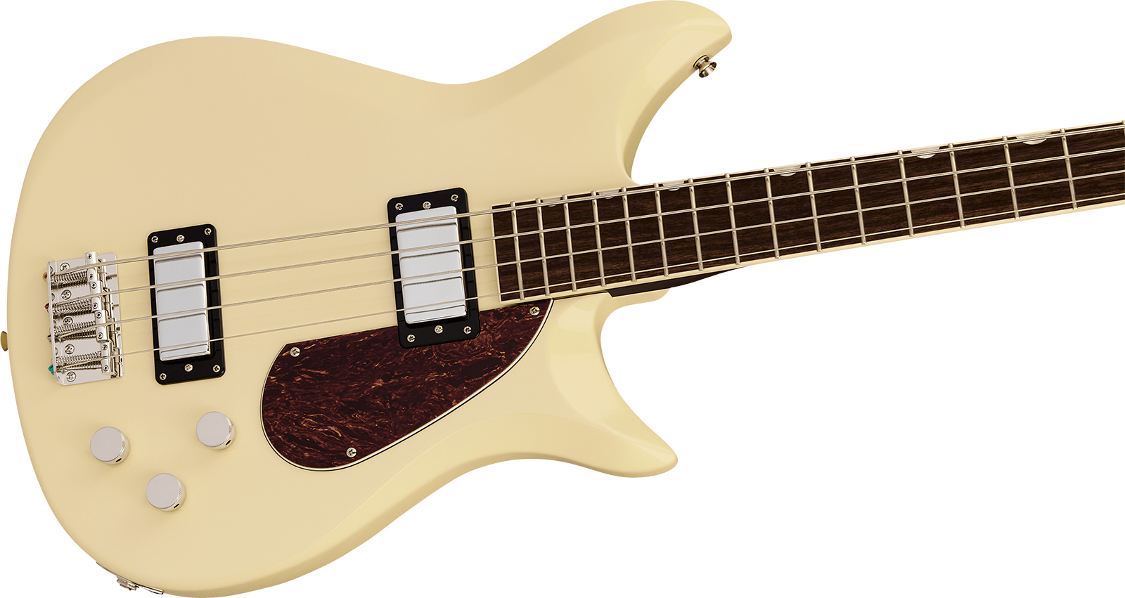 Gretsch Cvt Bass Dc Electromatic Shsc Lau - Vintage White - Solid body electric bass - Variation 2
