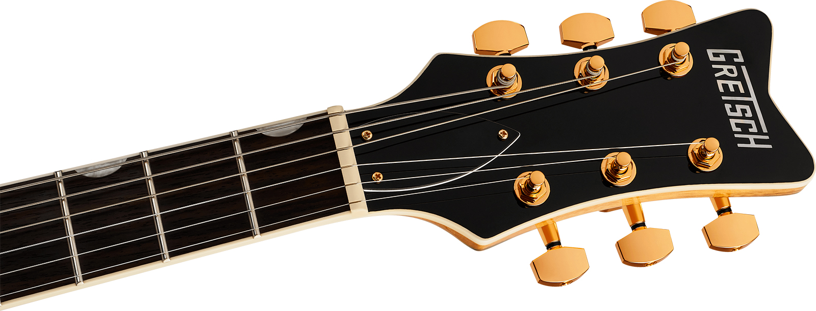 Gretsch Cvt Black Limba Electromatic Ltd Chi 2h Ht Rw - Sunburst - Double cut electric guitar - Variation 3