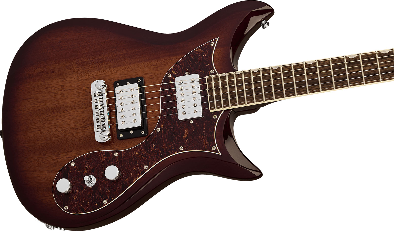 Gretsch Cvt Dc Wraparound Electromatic 2h Ht Lau - Havana Burst - Double cut electric guitar - Variation 2