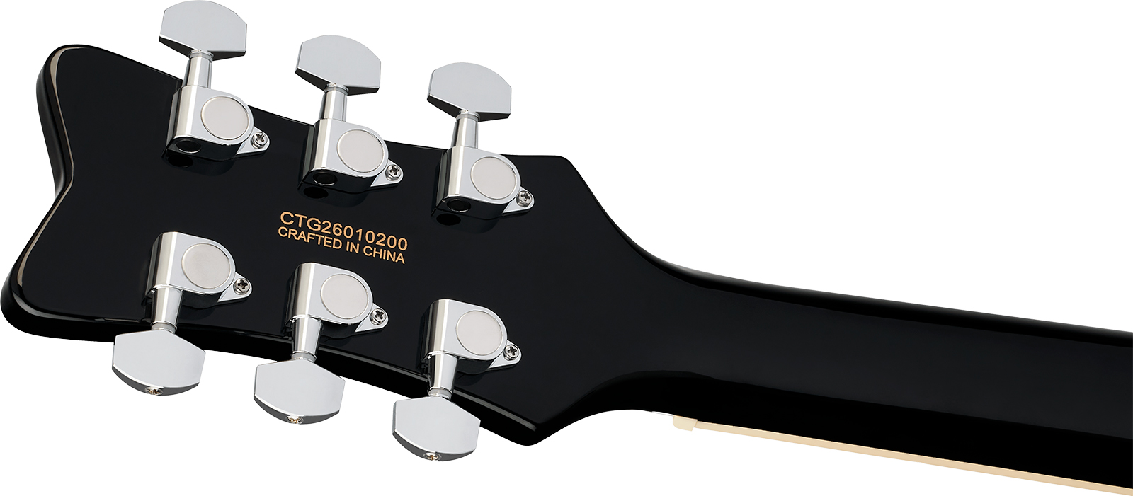 Gretsch Cvt Streamliner 2h Ht Lau - Jet Black - Double cut electric guitar - Variation 4