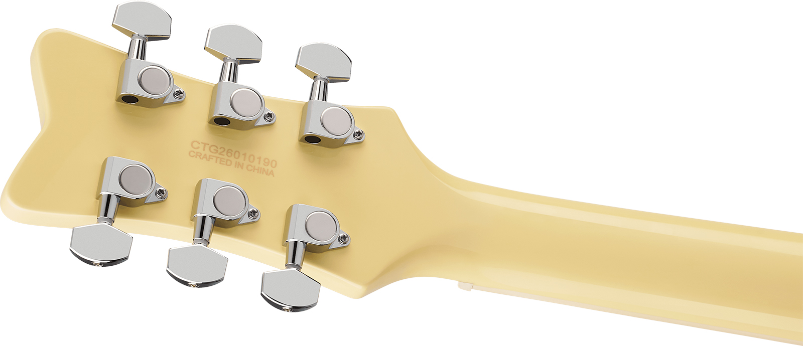 Gretsch Cvtstreamliner 2h Ht Lau - Aged White - Double cut electric guitar - Variation 4