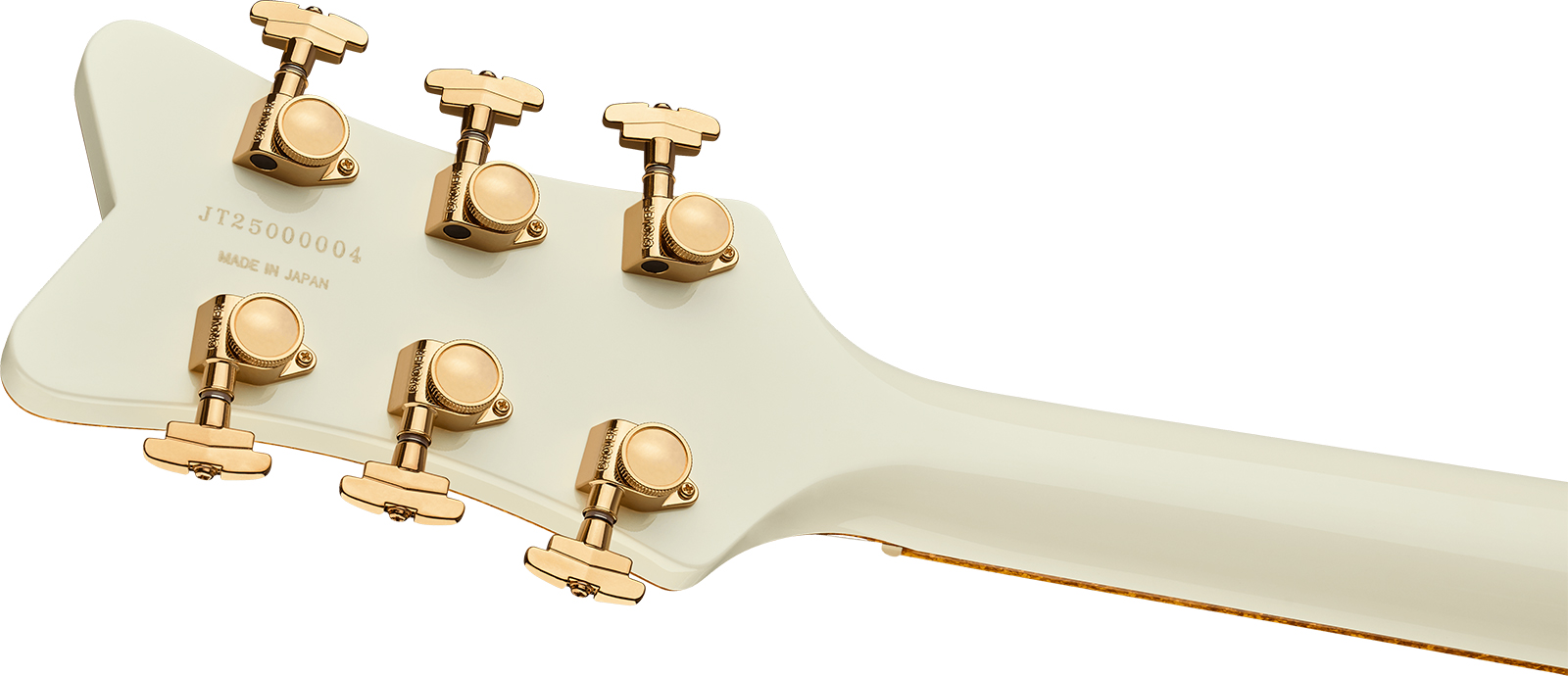 Gretsch Falcon Center Block Dc Bigsby Pro Jap Ltd 2h Trem Eb - Vintage White - Semi-hollow electric guitar - Variation 3