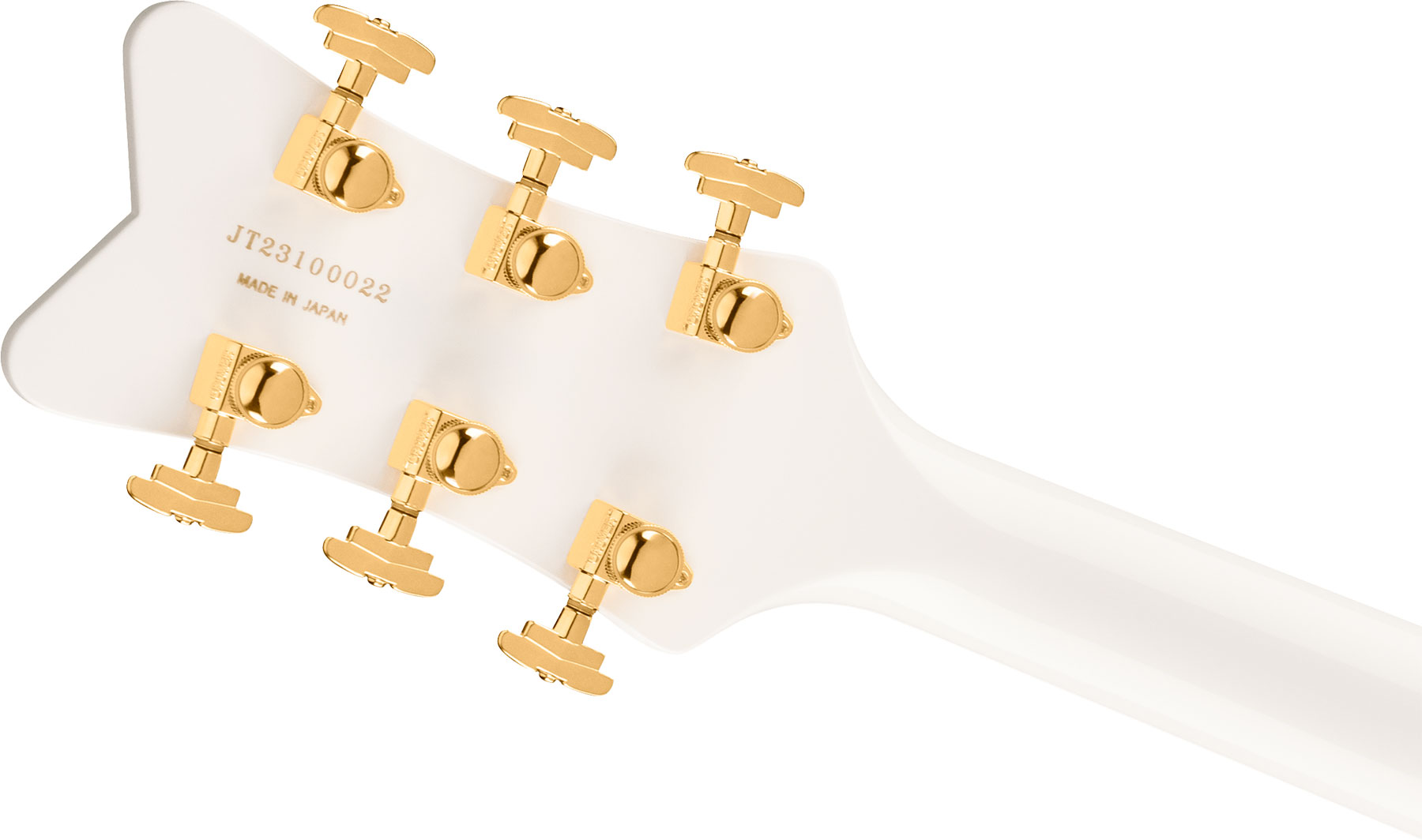 Gretsch Falcon Hollow Body Bigsby Pro Jap 2h Trem Eb - White - Semi-hollow electric guitar - Variation 3