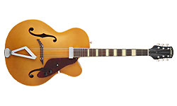 Gretsch G100ce Synchromatic Cutaway - Natural Matte - Hollow-body electric guitar - Variation 1
