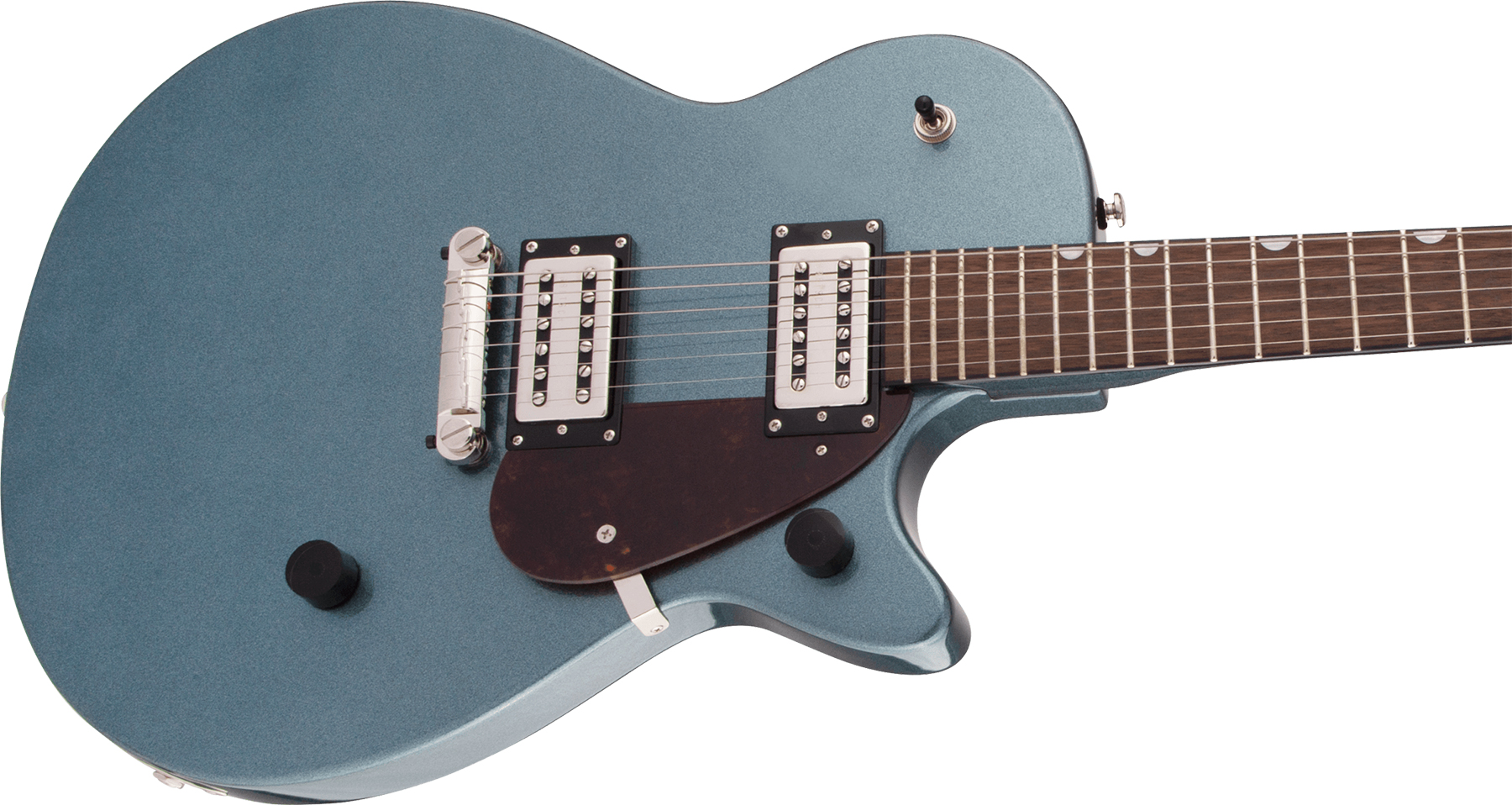 Gretsch G2210 Streamliner Junior Jet Club Hh Ht Lau - Gunmetal - Single cut electric guitar - Variation 2